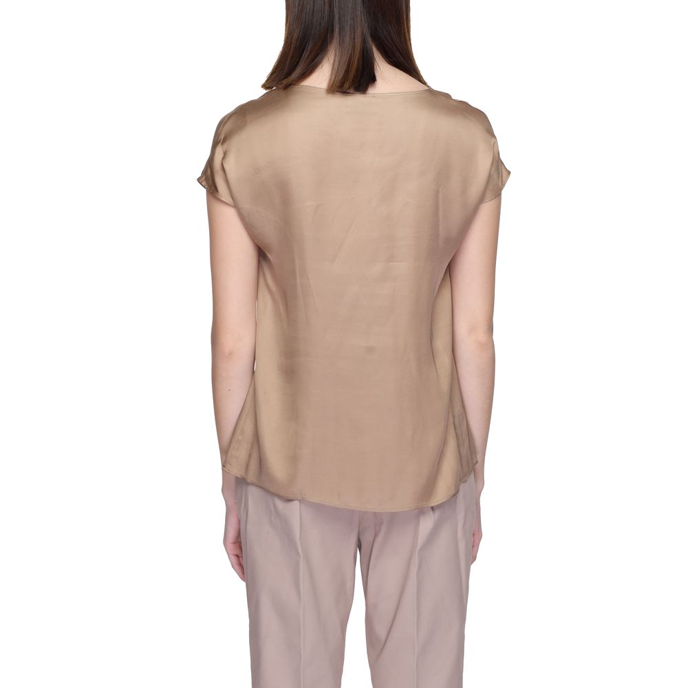 Alviero Martini Prima Classe Beige Viscose Shirt