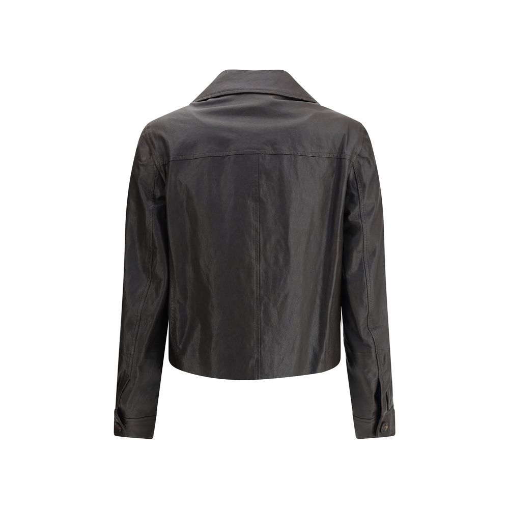 Brunello Cucinelli Leather Jacket