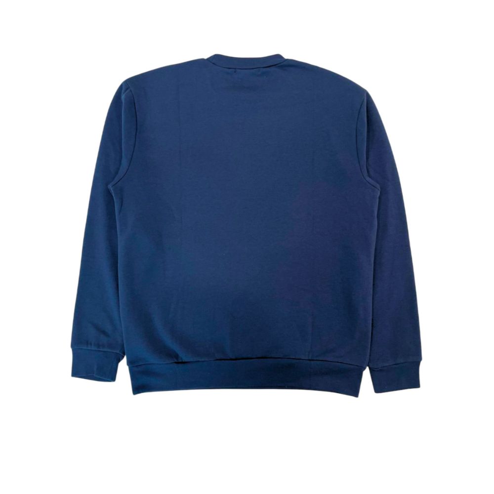 Cavalli Class Blue Polyester Men Hoodie