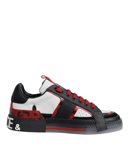 Dolce & Gabbana Multicolor Logo CUSTOM 2.Zero Sneakers Shoes