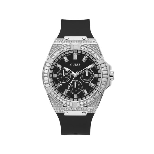 Guess Black Silicone Watch