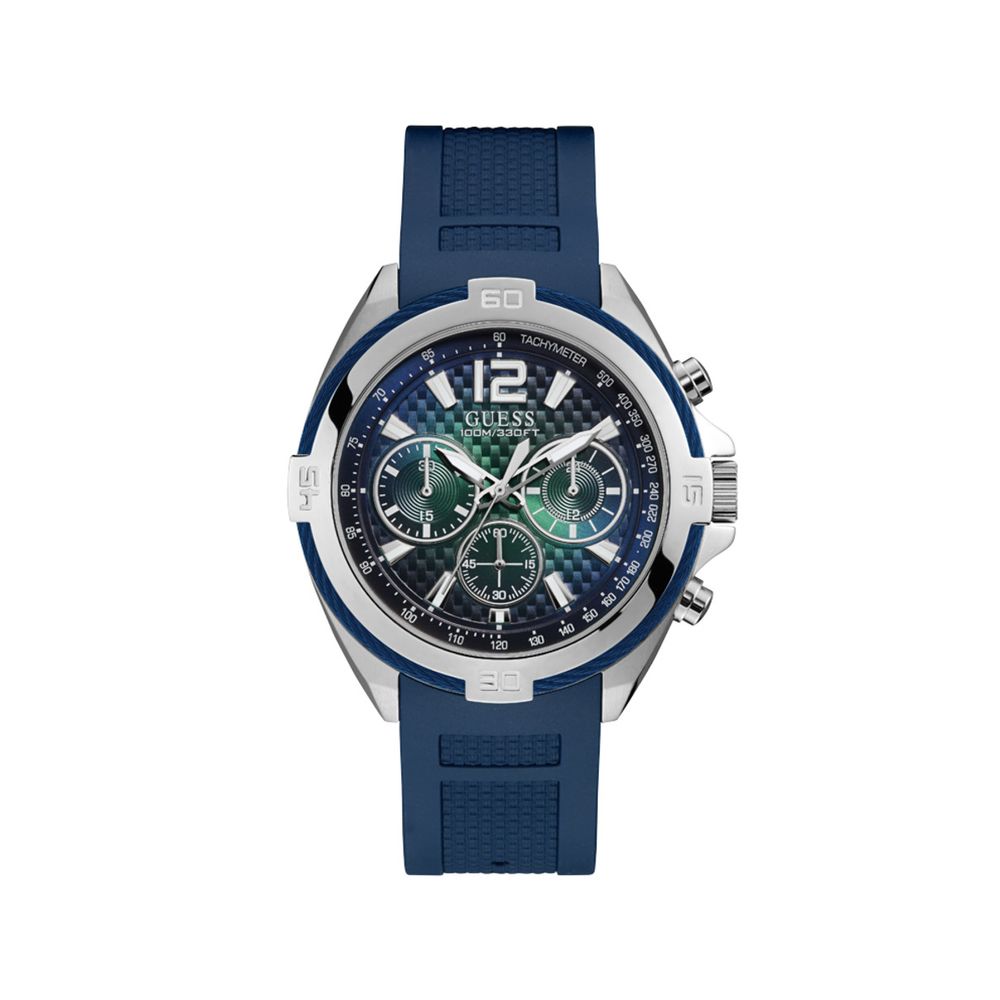 Guess Blue Rubber Watch