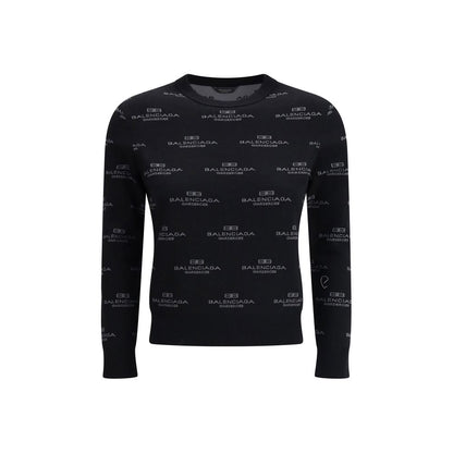 Balenciaga All-over logo Sweater