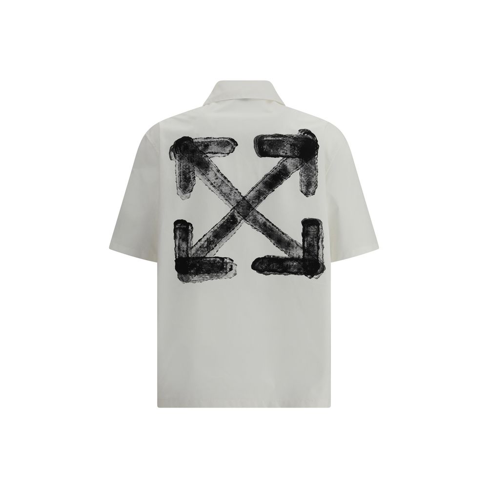 Off-White Spray Arrow Bowling Shirt