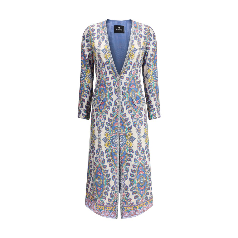 Etro Lightweight paisley print Coat