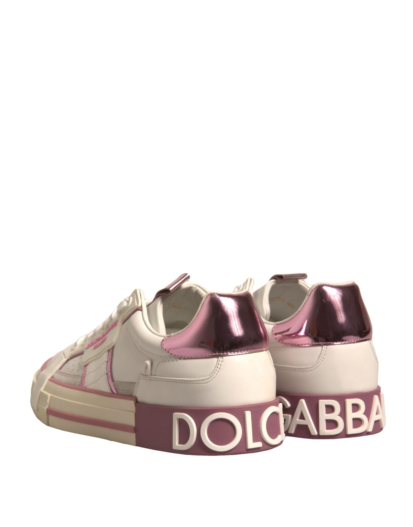 Dolce & Gabbana Multicolor Logo CUSTOM 2.Zero Sneakers Shoes