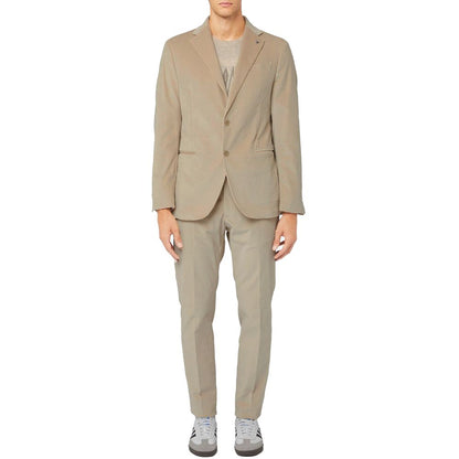 AT.P.CO Beige Cotton Suit