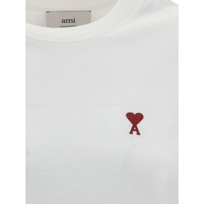 Ami Paris Long sleeve logo Top