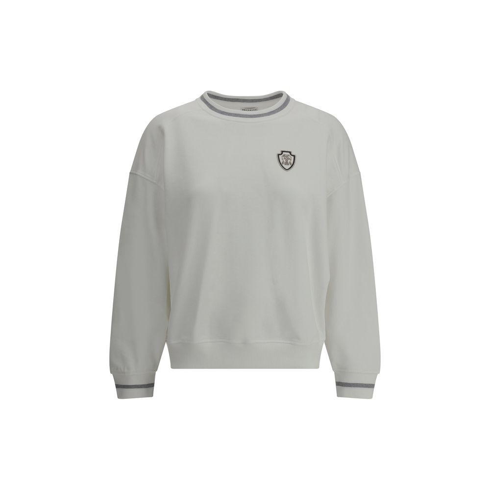 Brunello Cucinelli Sweatshirt with logo's patch