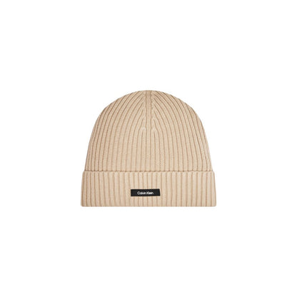 Calvin Klein Beige Organic Cotton Hats & Cap