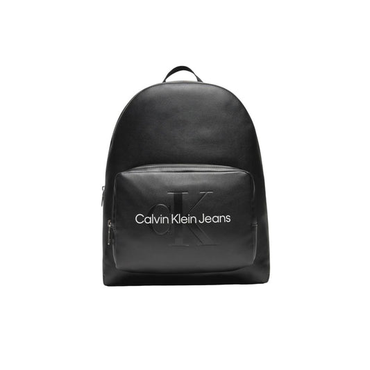 Calvin Klein Jeans Black Polyethylene Backpack