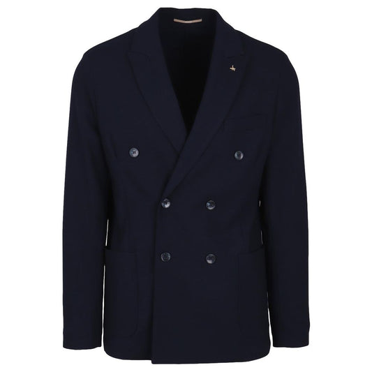 AT.P.CO Blue Polyester Blazer