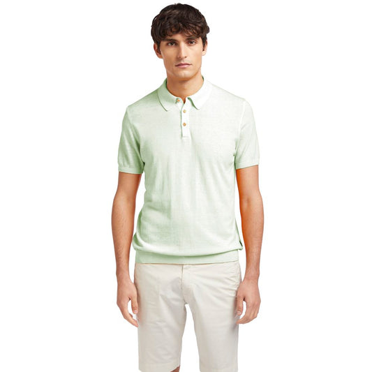 AT.P.CO Green Cotton Polo Shirt