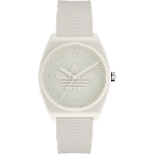 Adidas White Silicone Watch