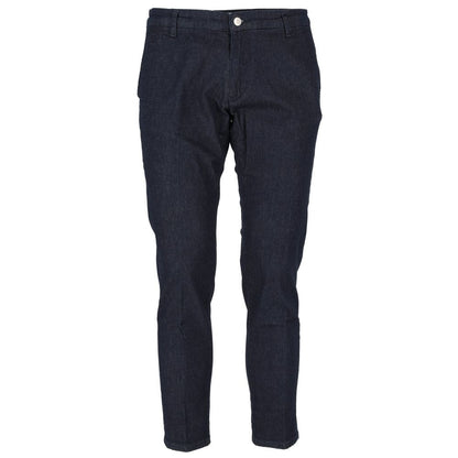 AT.P.CO Blue Cotton Jeans & Pant