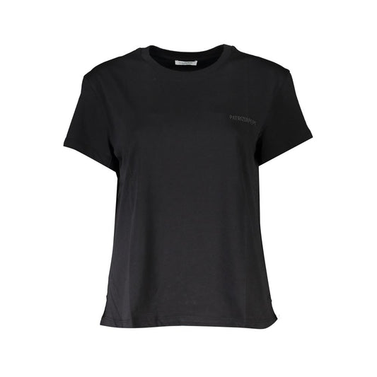 Patrizia Pepe Chic Crew Neck Organic Cotton Tee