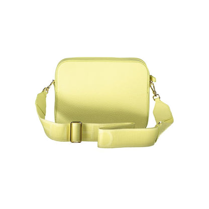 Coccinelle Yellow Leather Handbag