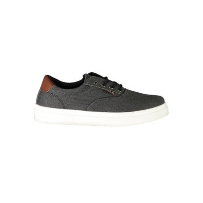 Carrera Black Polyester Sneaker