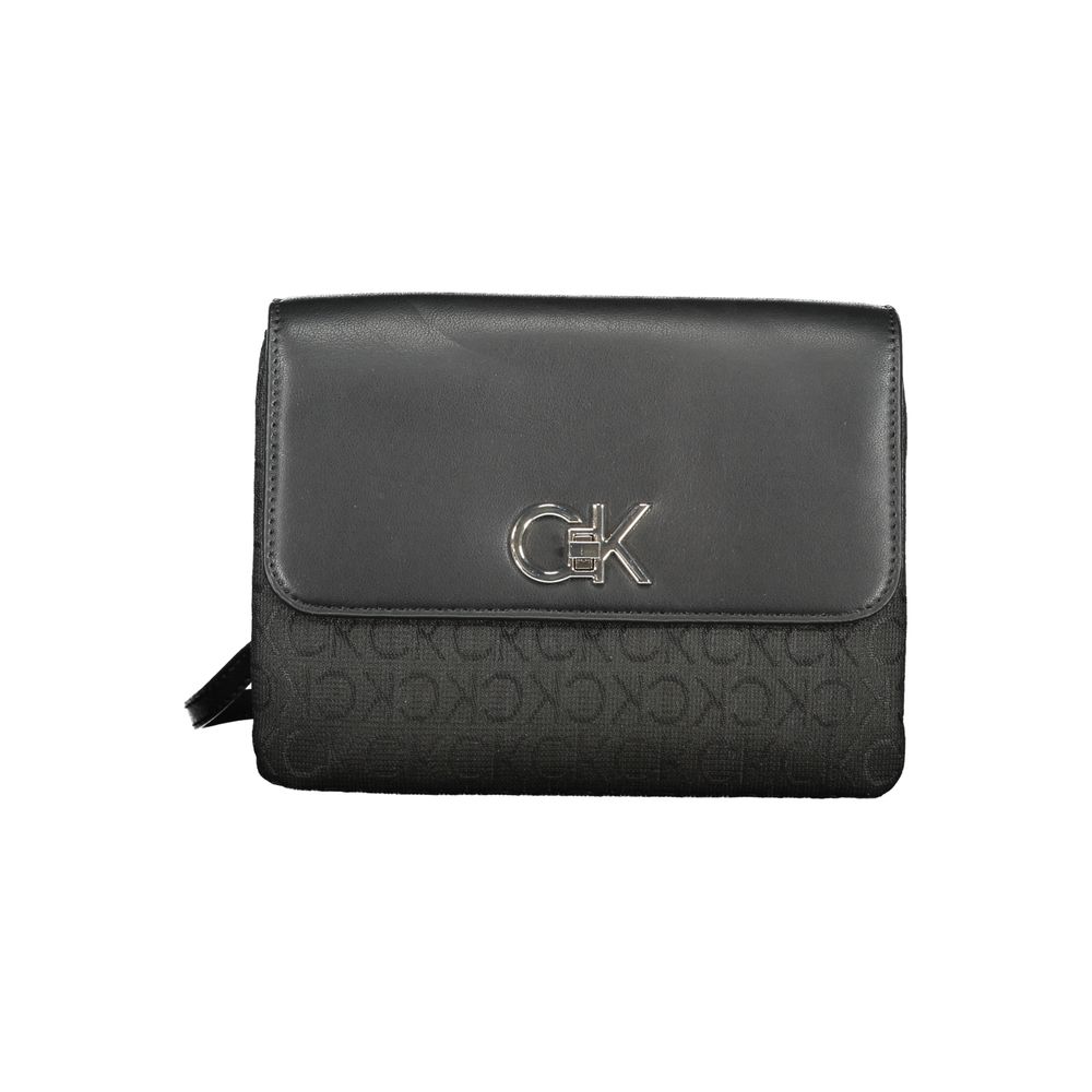 Calvin Klein Black Polyester Handbag