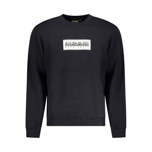 Napapijri Black Cotton Sweater