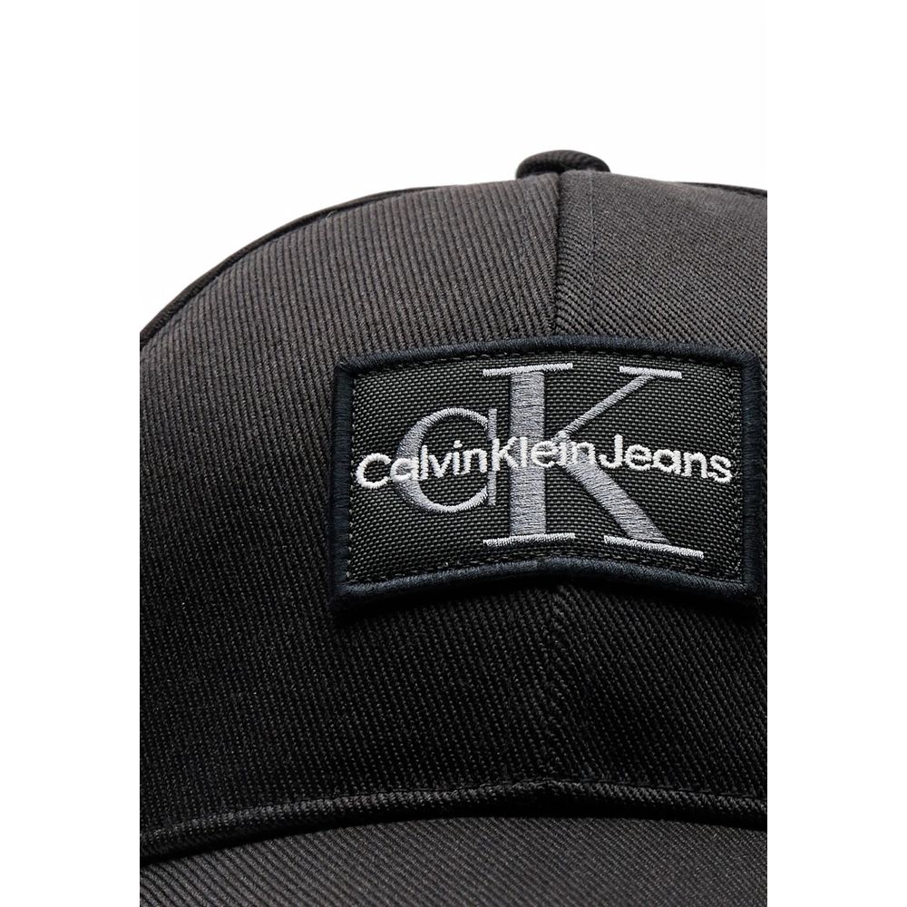 Calvin Klein Jeans Black Recycled Polyester Hats & Cap