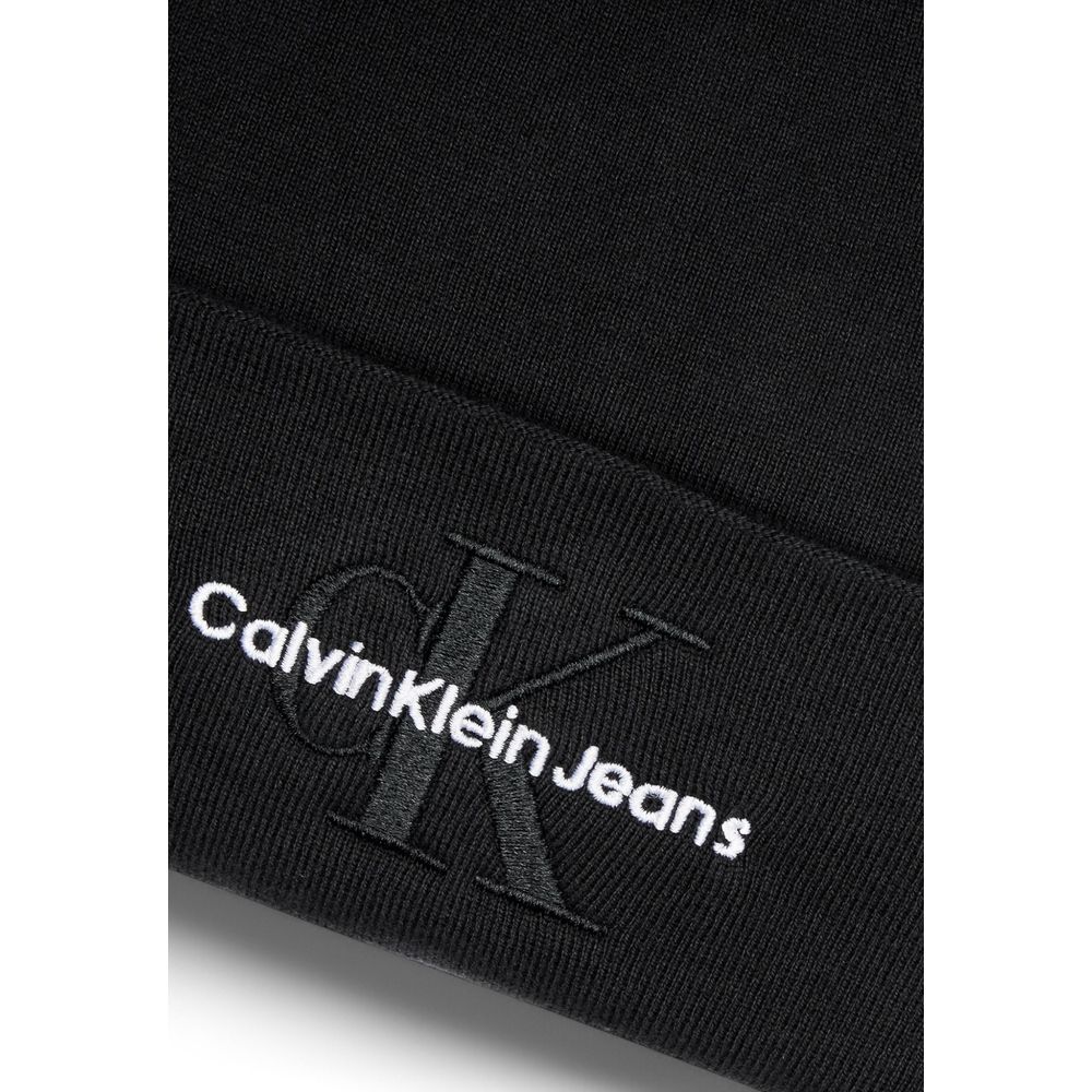 Calvin Klein Jeans Black Organic Cotton Hats & Cap