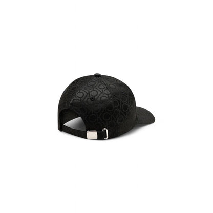 Calvin Klein Black Recycled Polyester Hat