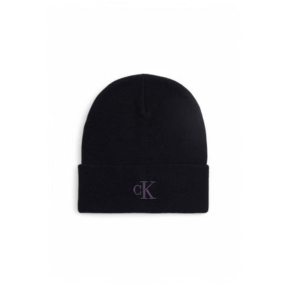 Calvin Klein Jeans Black Wool Hats & Cap