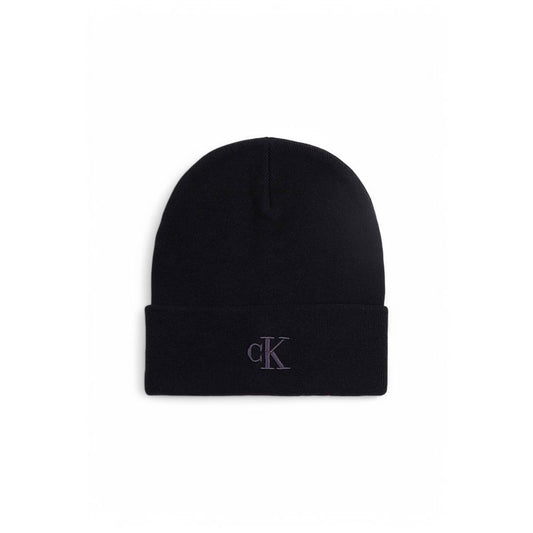 Calvin Klein Jeans Black Wool Hats & Cap