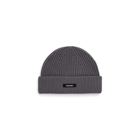 Calvin Klein Gray Organic Cotton Hats & Cap