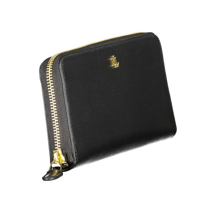 Ralph Lauren – Schwarze Lederbrieftasche