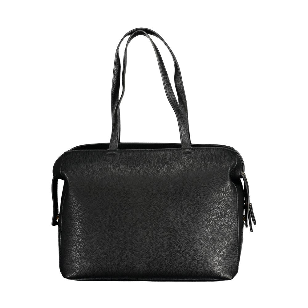 Valentino Bags – Schwarze Handtasche aus Polyethylen