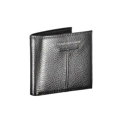 Tommy Hilfiger Black Leather Men Wallet