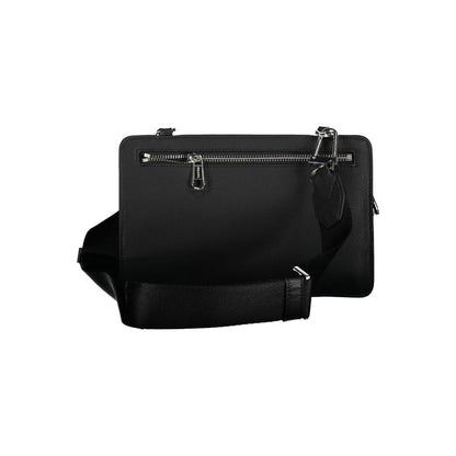 Calvin Klein Black Polyester Men Shoulder Bag