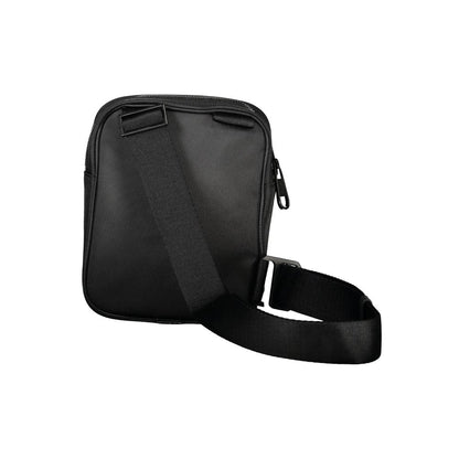 Calvin Klein – Elegante schwarze Schultertasche mit kontrastierenden Details