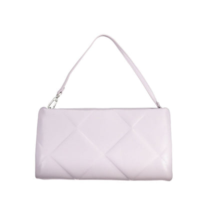 Calvin Klein – Lila – Polyester-Handtasche