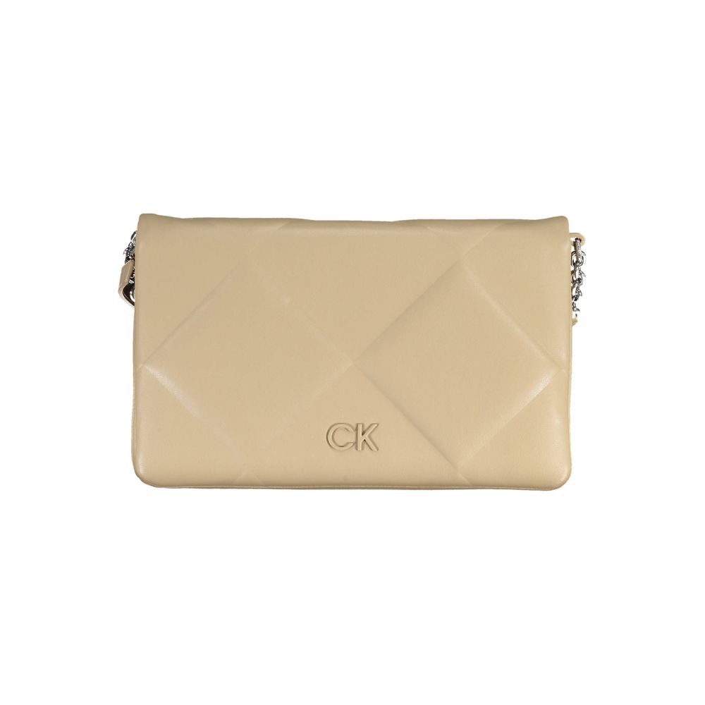 Calvin Klein Handtasche aus Polyester, Beige