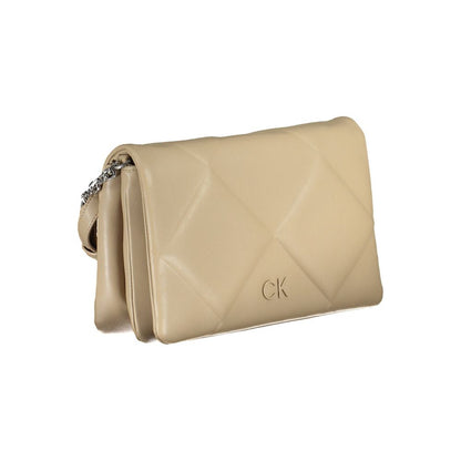 Calvin Klein Handtasche aus Polyester, Beige