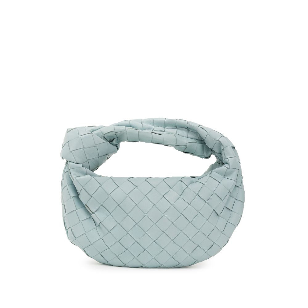 Bottega Veneta Light Blue Leather Handbag