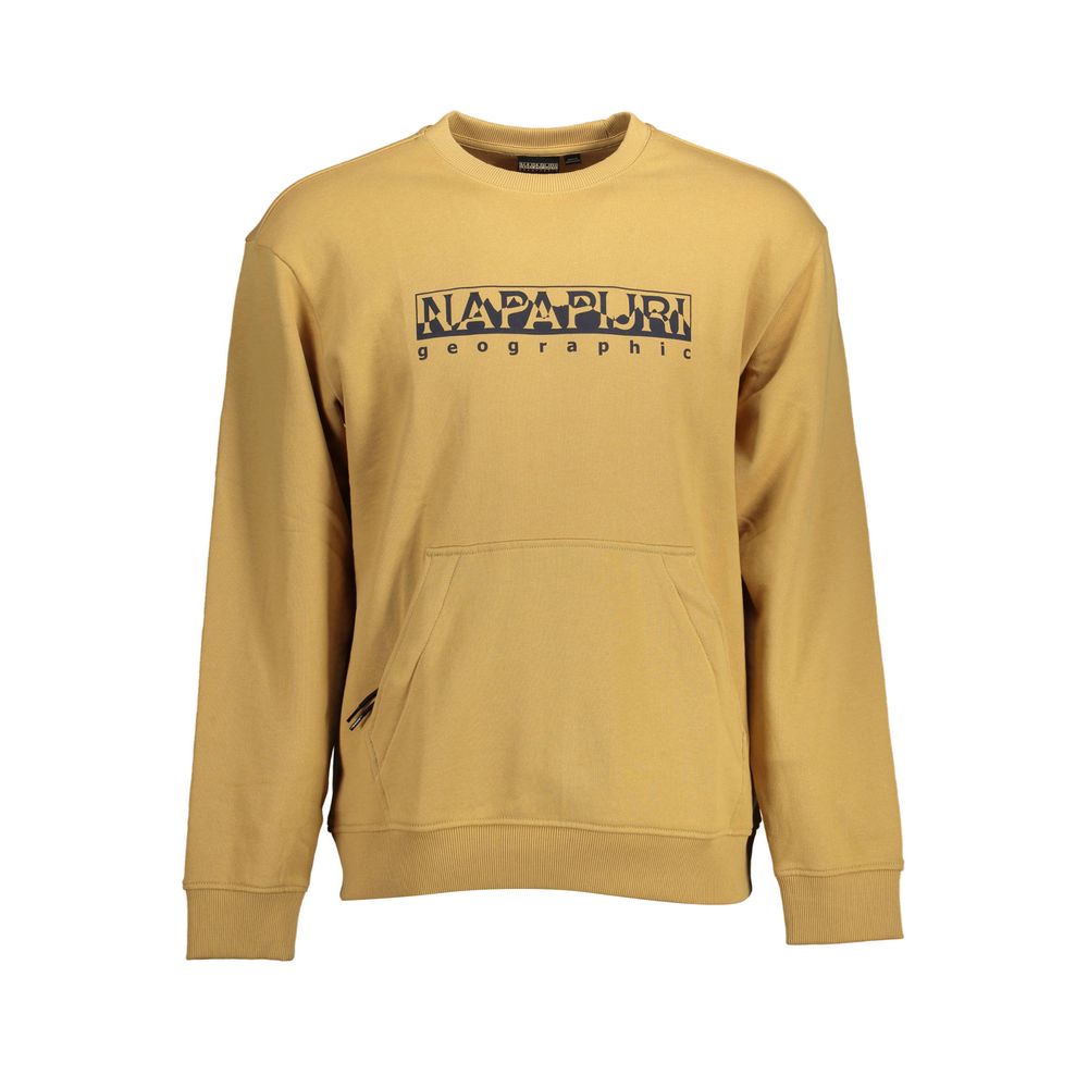 Napapijri Beige Cotton Men Sweater