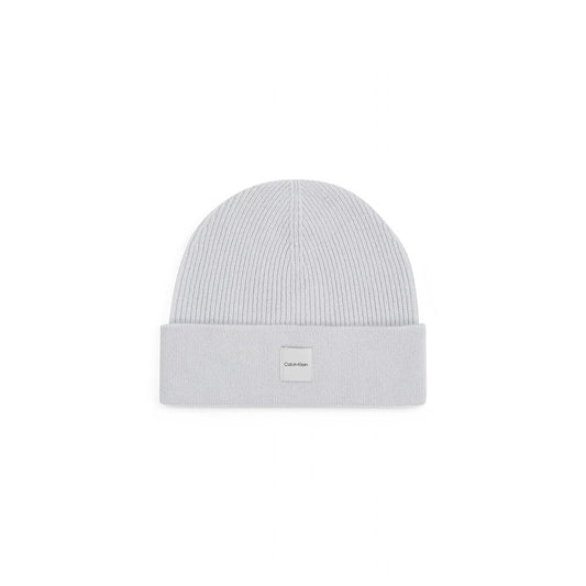 Calvin Klein Gray Cashmere Hat