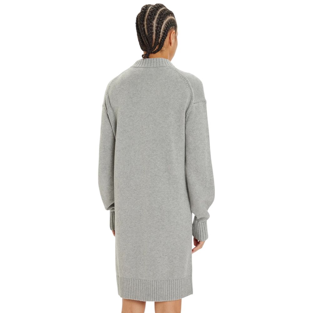 Calvin Klein Jeans Gray Organic Cotton Dress