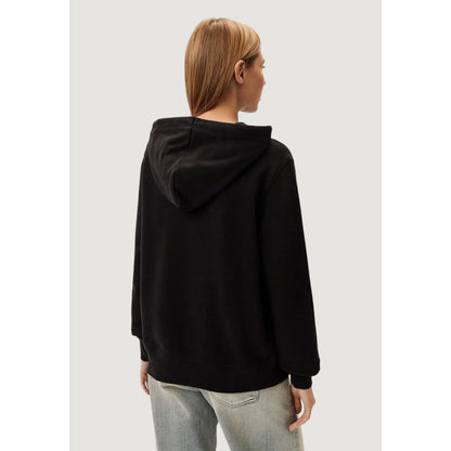 Calvin Klein Jeans Black Cotton Rigenerato Sweater