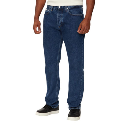 Calvin Klein Jeans Blue Cotton Jeans & Pant