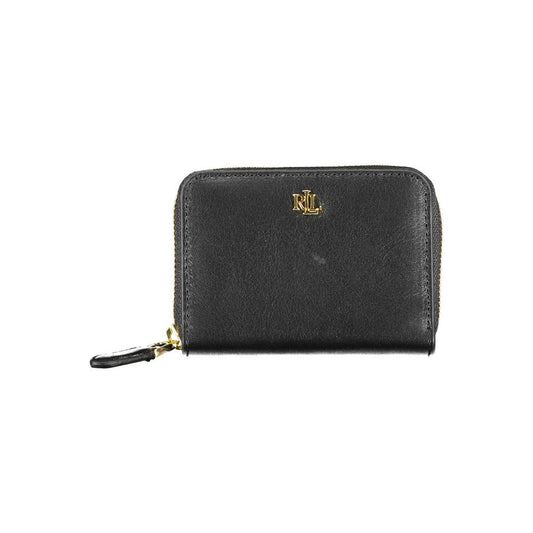 Ralph Lauren – Schwarze Lederbrieftasche