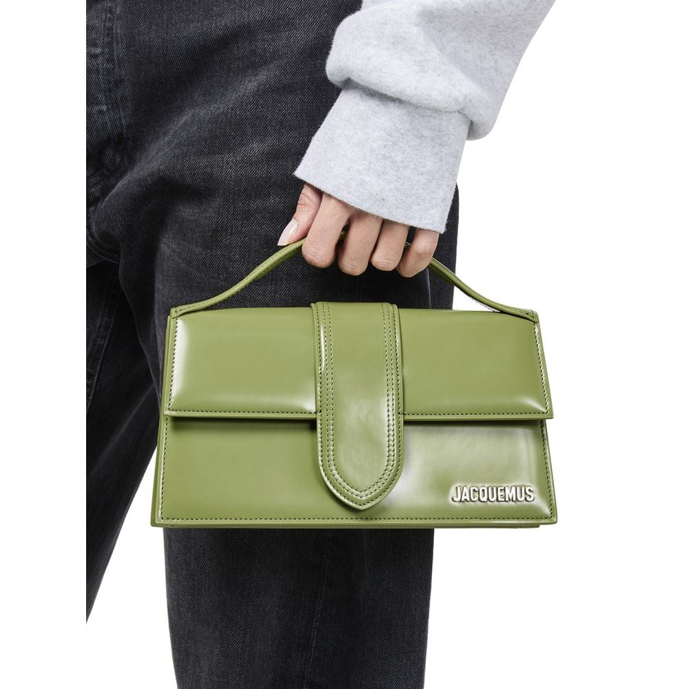 Jacquemus Green Leather Shoulder Bag