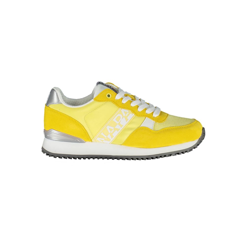 Napapijri Yellow Polyester Women Sneaker