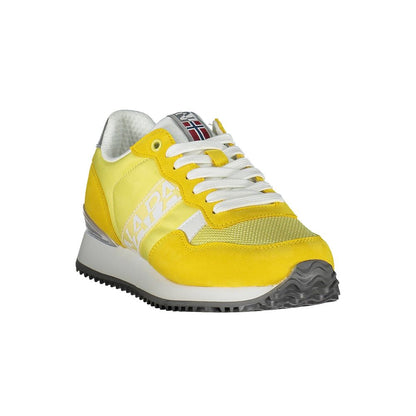 Napapijri Yellow Polyester Women Sneaker