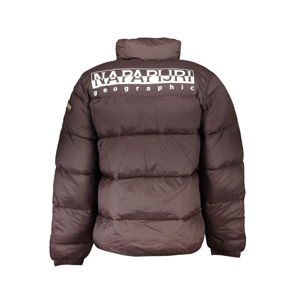 Napapijri Braune Polyamid-Herrenjacke