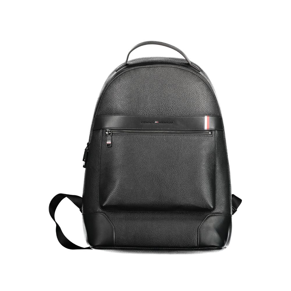 Tommy Hilfiger – Schwarzer Polyethylen-Rucksack für Herren